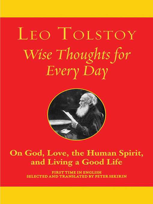 Cover image for Wise Thoughts for Every Day